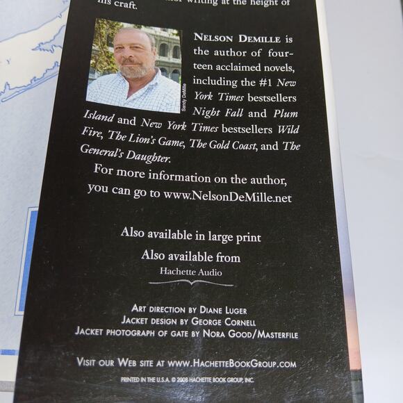 Nelson DeMille The Gate House Hard Cover Sequel to The Gold Coast Pre Owned - Picture 7 of 10